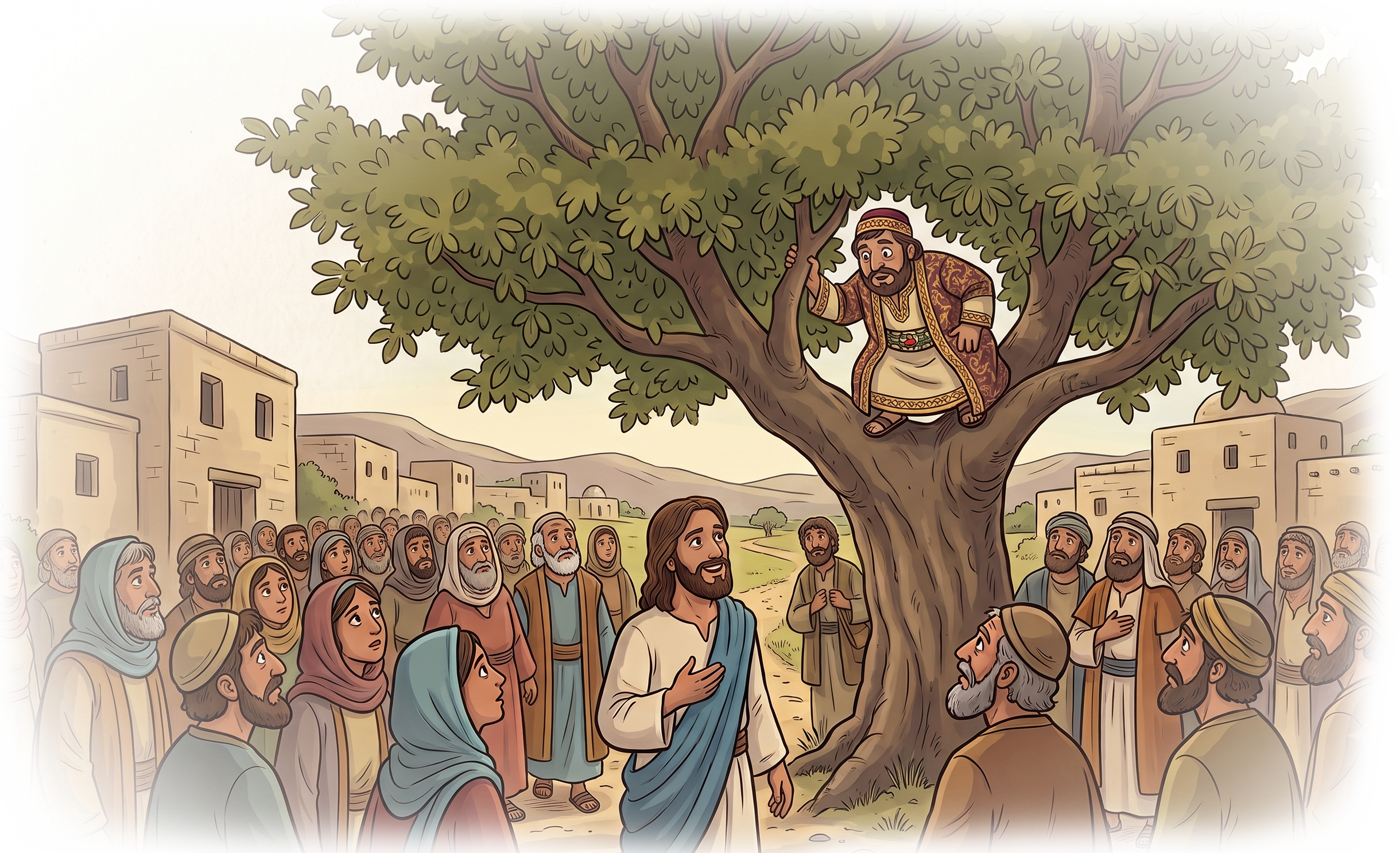 Zacchaeus in the tree